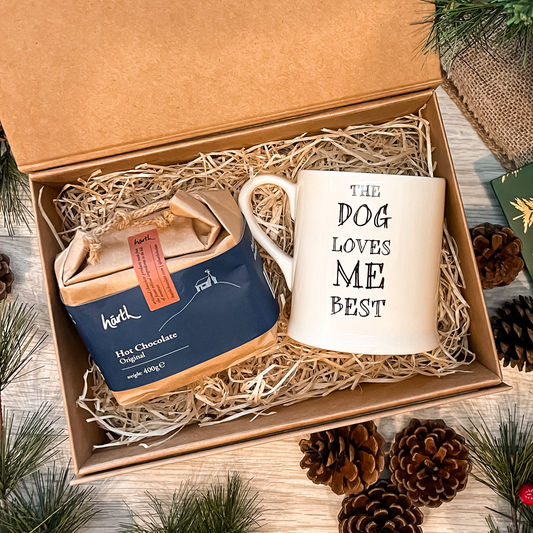 The Dog Loves Me Best Gift Set