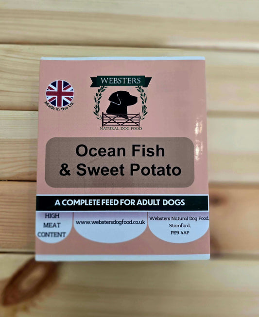 Websters Grain Free Ocean Fish & Sweet Potato Meat Tray