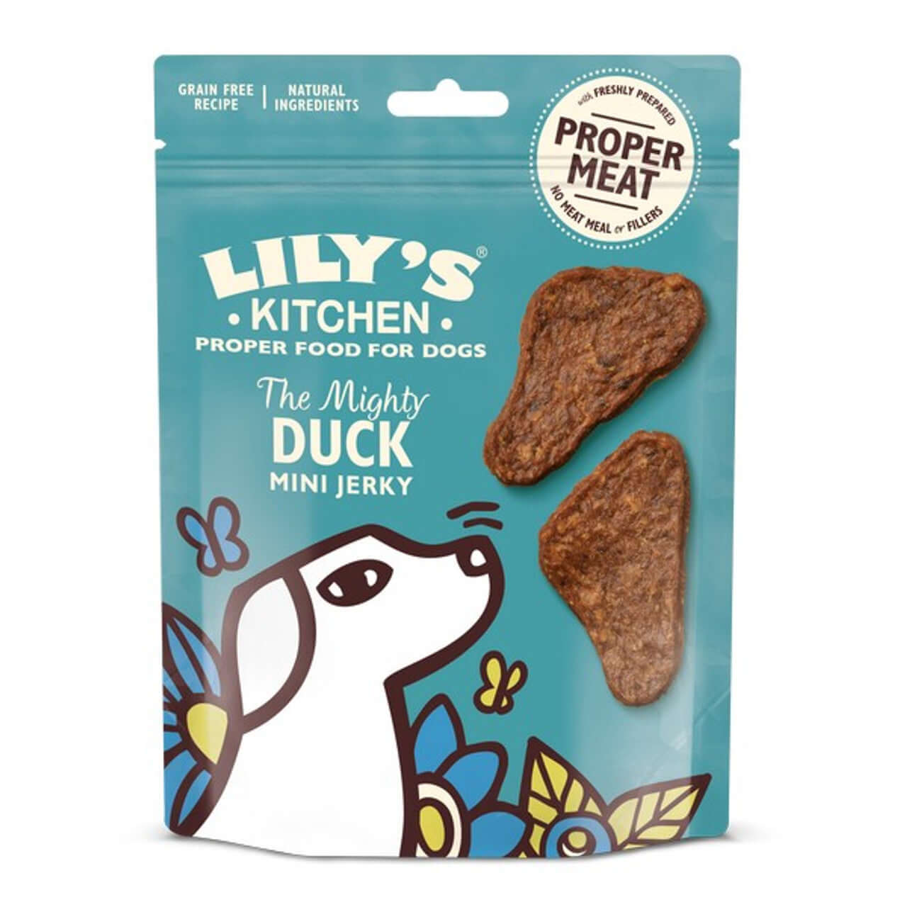 Lilys Kitchen Duck Mini Jerky for Dogs 70g