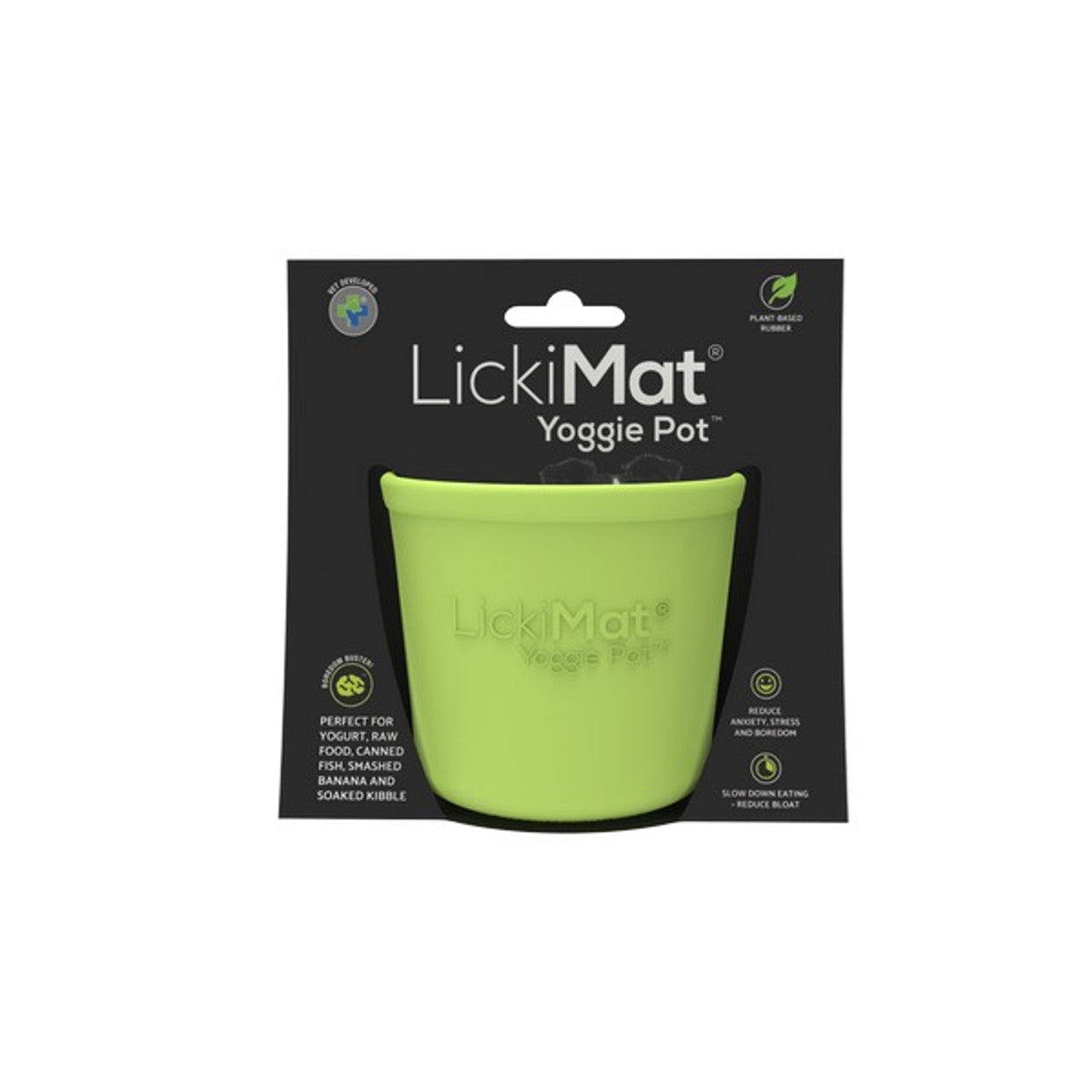 Green LickiMat Yoggie Pot for Enrichment for Dogs