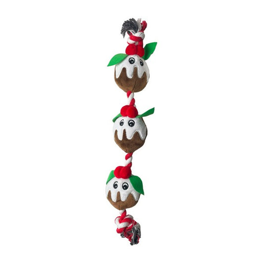 Christmas Pudding Rope Toy