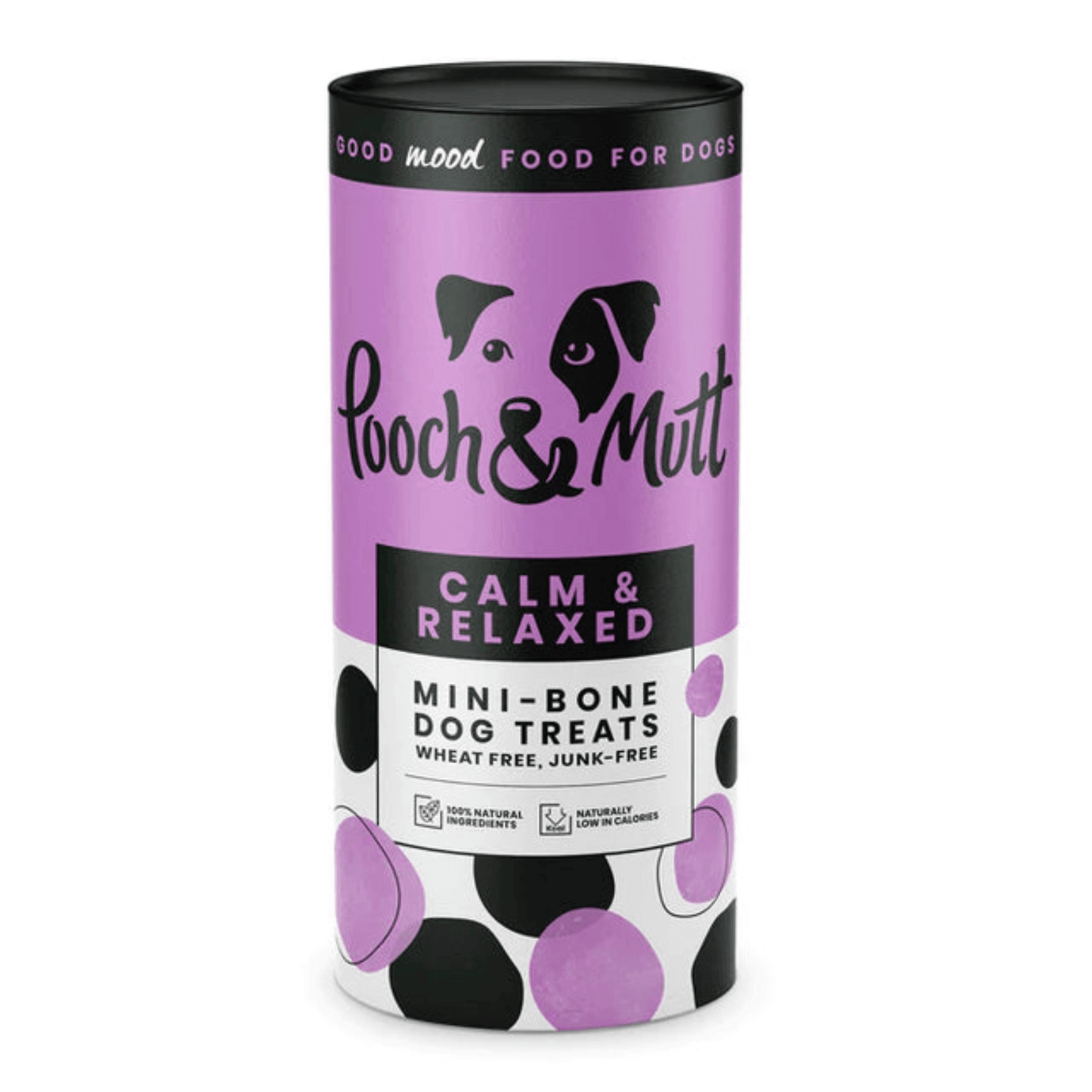 Pooch & Mutt Calm & Relaxed Mini Bone Natural Dog Treats (125g)