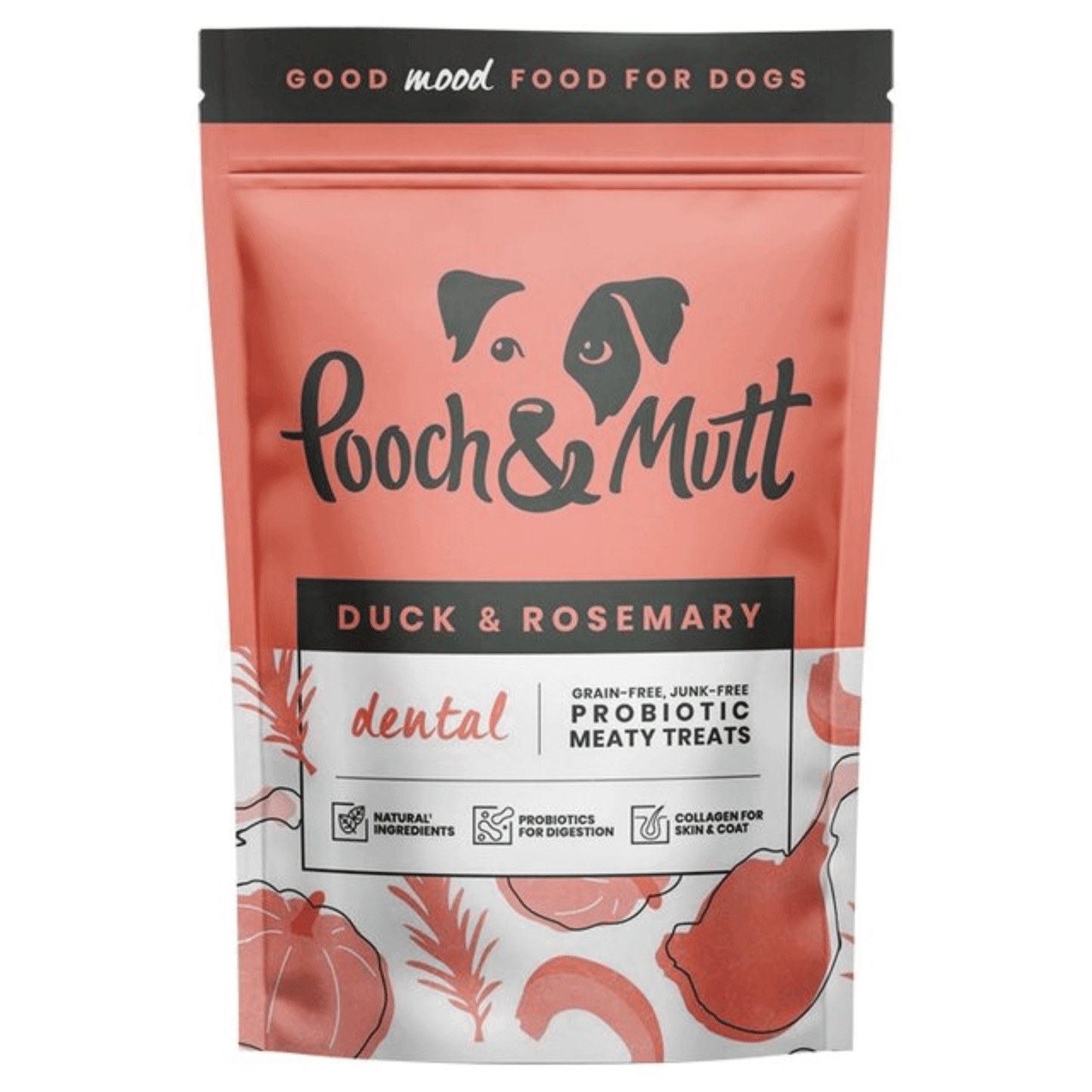 Pooch and Mutt Dental Probiotic Meaty Treats (120g)