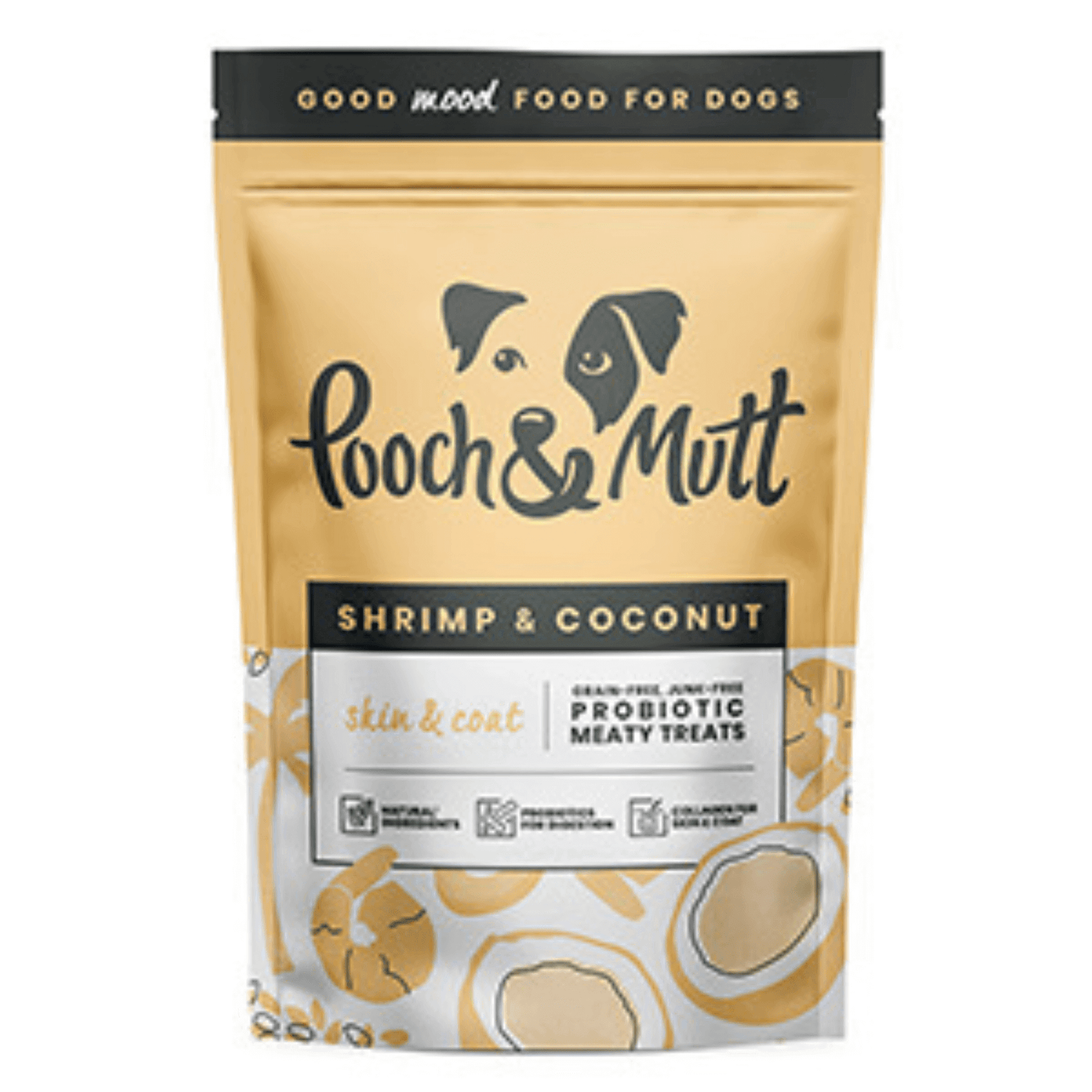 Pooch and Mutt Skin & Coat Probiotic Meaty Treats (120g)