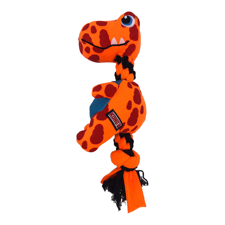 KONG Signature Dynos Dog Toy Orange