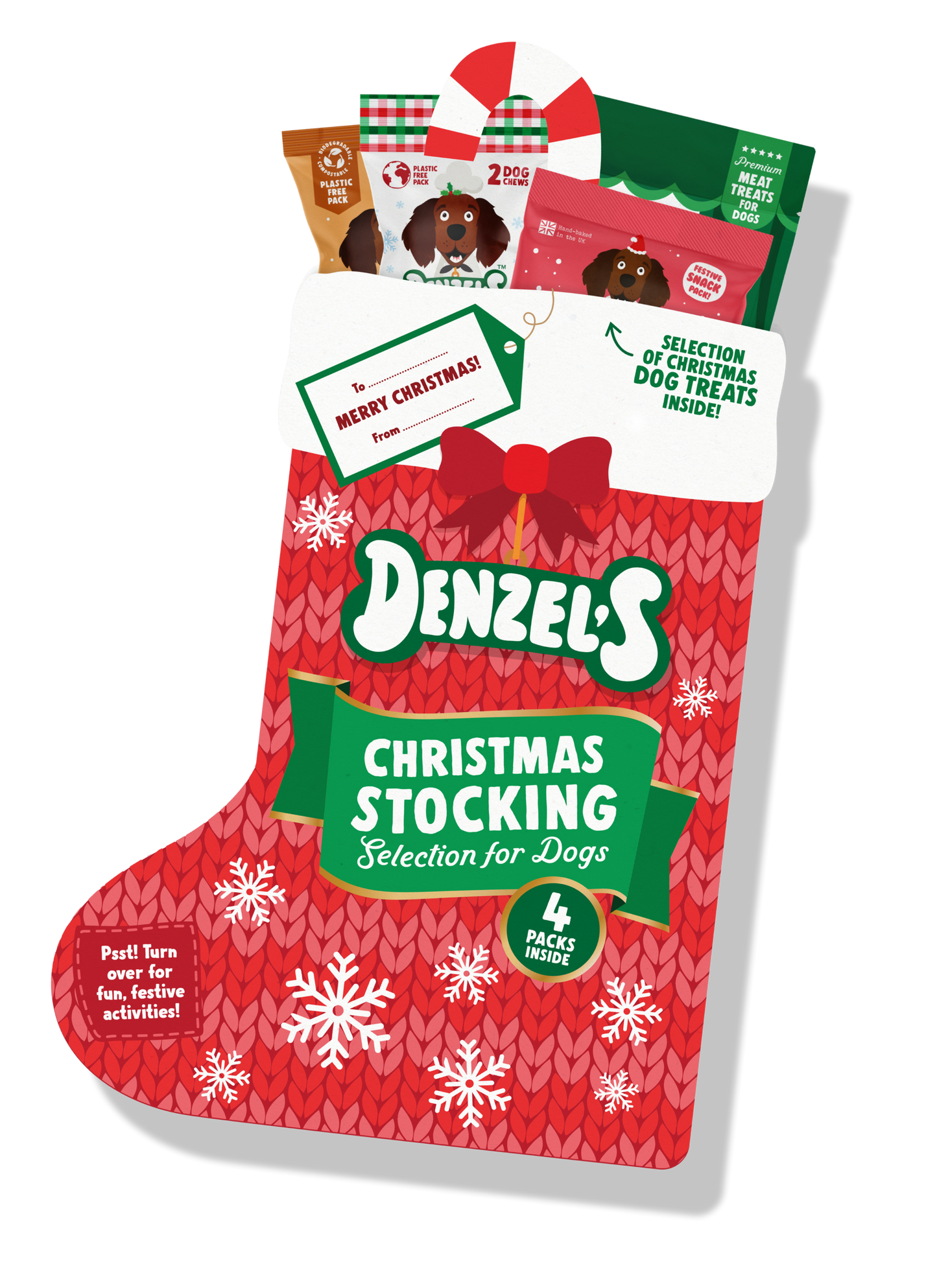 Christmas Stocking of Treats for Dogs