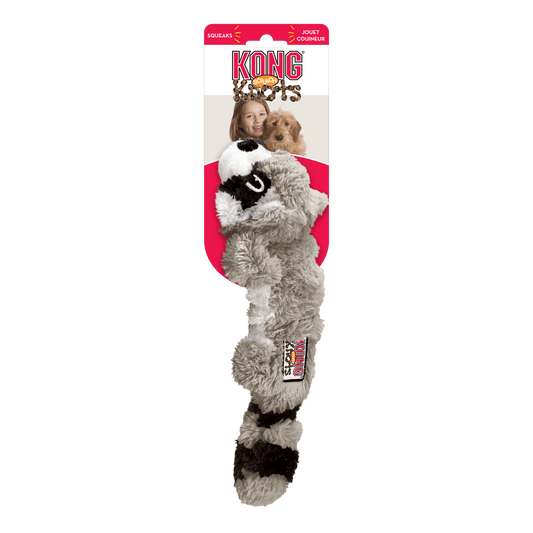 Kong Scrunch Knots Racoon Small/Medium