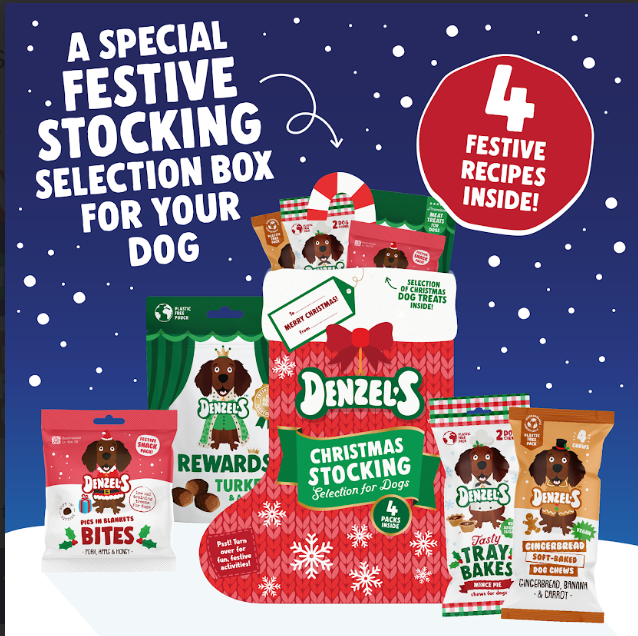 Christmas Stocking of Treats for Dogs