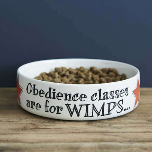 Obedience Classes Are For Wimps Dog Bowl